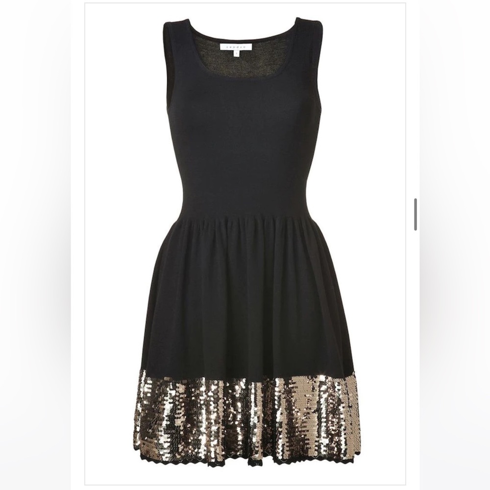 Sandro black dress